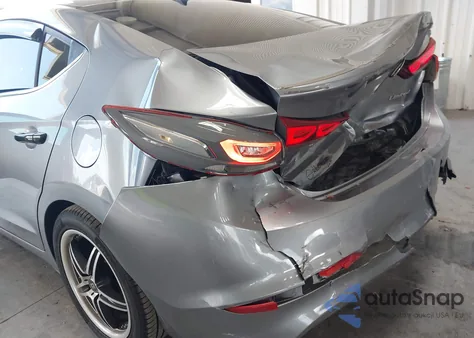 2017 Hyundai Elantra Limited из США, поврежденный, VIN 5NPD84LF2HH208686